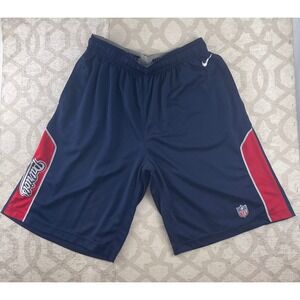 Nike New‎ England Patriots NFL Onfield Dri-FIT Shorts Mens XL Blue 468832-419
